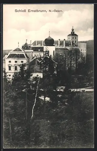AK Ernstbrunn /N.-Österr., Schloss Ernstbrunn