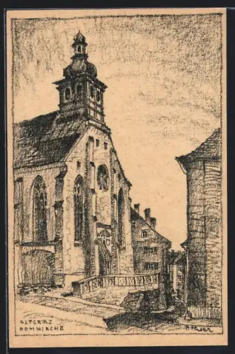 Künstler-AK Graz, Domkirche