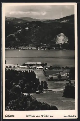 AK Dellach am Wörthersee, Golfhotel mit Bergen