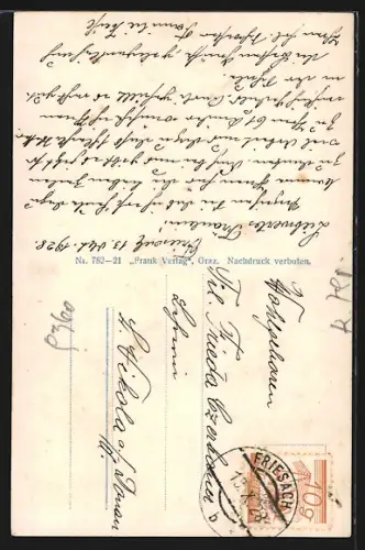 AK Friesach /Kärnten, Ruine Petersberg-Bergfried