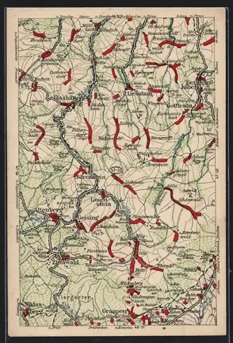 AK Liebstadt, Umgebungskarte, Wona-Verlag
