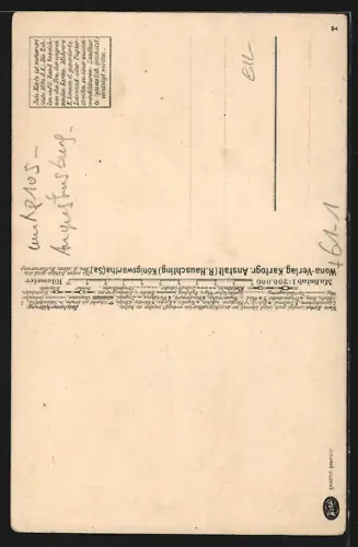 AK Frankenberg / Sachsen, Umgebungskarte, Wona-Verlag