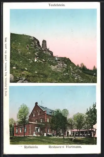 AK Rothstein, Restaurant Hartmann und der Teufelsstein