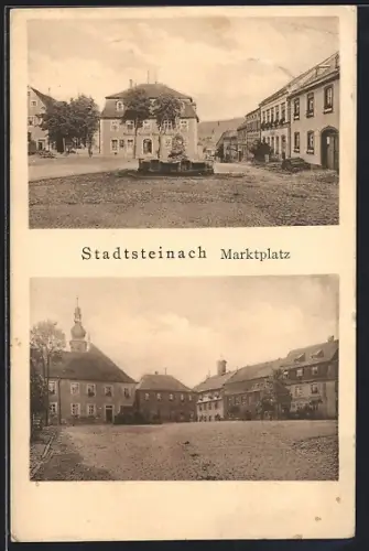 AK Stadtsteinach, Marktplatz