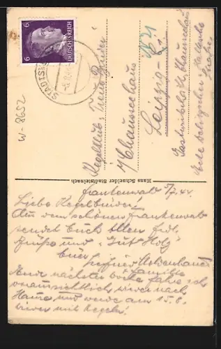 AK Stadtsteinach, Marktplatz