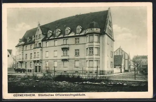 AK Germersheim, Städtisches Offizierswohngebäude