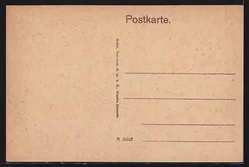 AK Burg b. M., Partie an der Berliner-Strasse