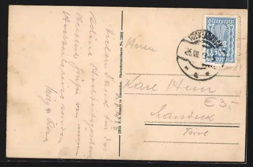 AK Seewalchen am Attersee, Buchberg mit Blick nach Litzelberg