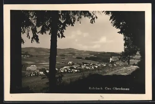 AK Rohrbach /Oberdonau, Gesamtansicht vom Waldrand