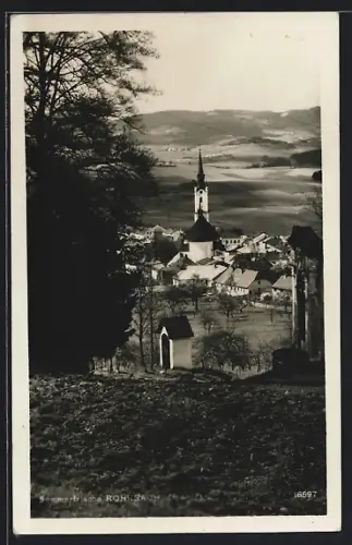 AK Rohrbach /O.-Oe., Teilansicht mit Kirche
