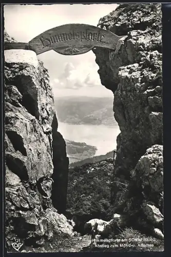 AK Schafberg, Himmelspforte, Abstieg zum Mond- und Attersee