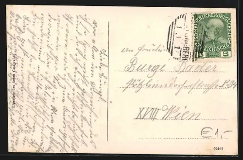 AK Linz, Pöstlingberg mit Kirche