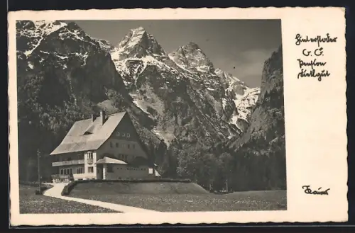 AK Hinterstoder /O.-Ö., Gasthaus-Pension Dietlgut