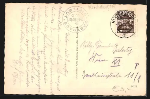 AK Hinterstoder /O.-Ö., Gasthaus-Pension Dietlgut