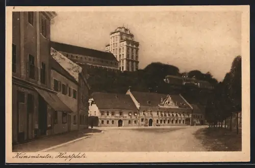 AK Kremsmünster, Partie am Hauptplatz