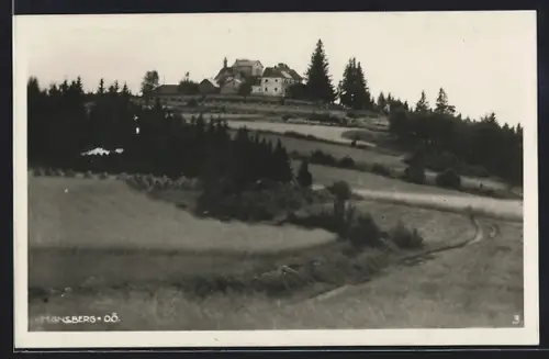 AK St. Johann am Wimberg, Hansberg, Teilansicht mit Bäumen