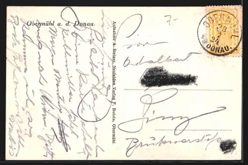 AK Kirchberg ob der Donau, Obermühl