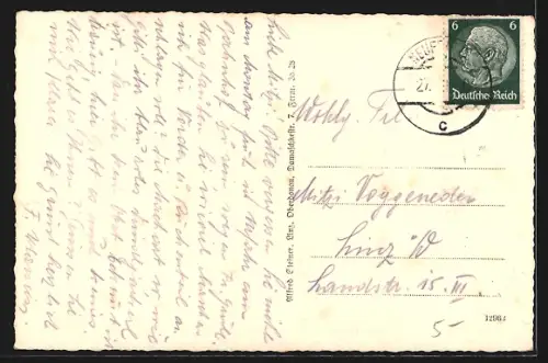 AK Neufelden, Stausee mit Teilansicht