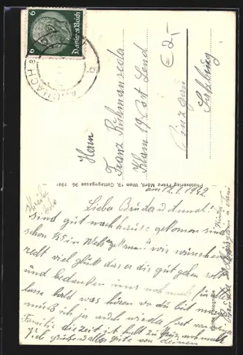 AK Aschach an der Donau, Ortsansicht mit Kirche und Blick auf Hartkirchen