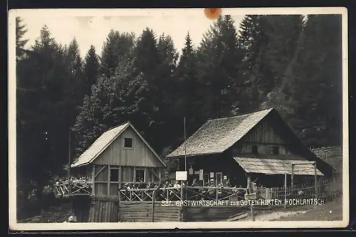 AK Pernegg an der Mur, Gastwirtschaft zum Guten Hirten am Hochlantsch