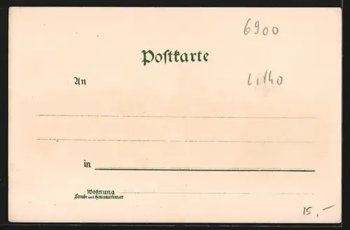 Lithographie Bregenz, Teilansicht