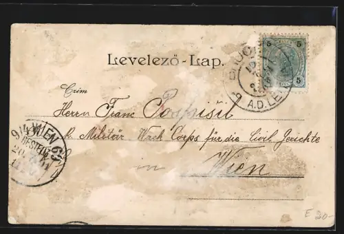 Lithographie Bruck a. d. L., Brucker Lager, Gebäudeansicht, Ortsansicht, Edelweiss