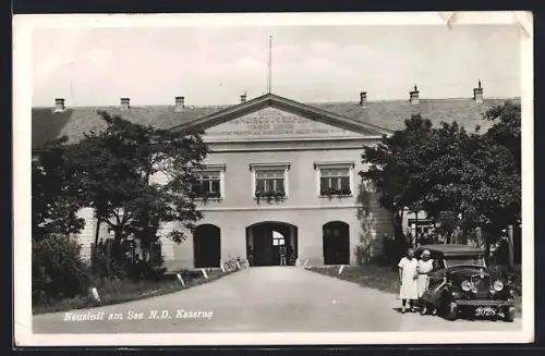 AK Neusiedl am See, Eingang zur Kaserne