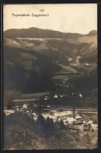 AK Übelbach /Stmk., Papierfabrik Guggenbach