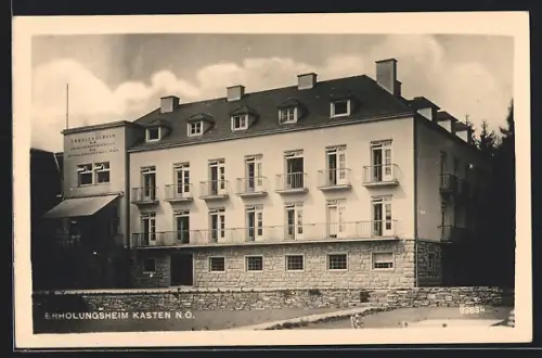 AK Kasten /N. Ö., Erholungsheim