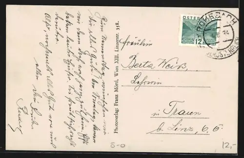 AK Rohrbach /O.-Oe., Strassenpartie