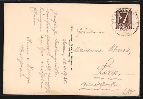 AK Saxen /O.-Oe., Bahnhof, Strassenpartie im Ort