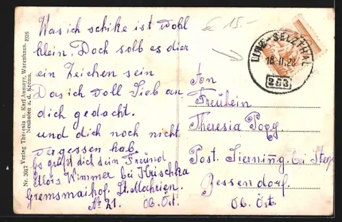 AK Neuhofen an der Krems, Ortspartie, Strassenpartie mit Blick zur Kirche, Geschäft