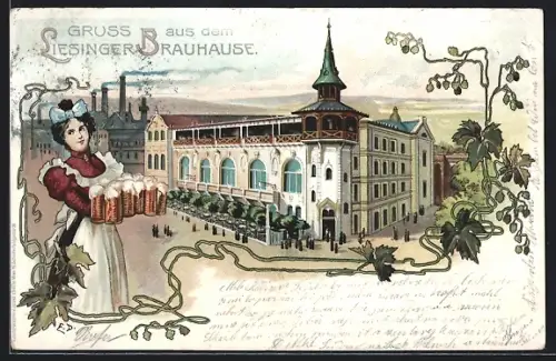 Lithographie Wien, Liesinger Brauhaus