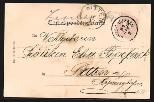 AK Bruck a. d. Leitha, Oesterr.-ungar. Grenze