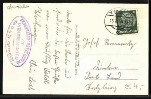 AK Ybbsitz /Niederdonau, Ortsansicht mit Prochenberg