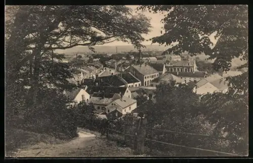 AK Amstetten /N-Oe., Durchblick auf Ortsansicht