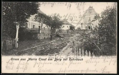 AK Berg bei Rohrbach, Wallfahrtskirche Maria Trost