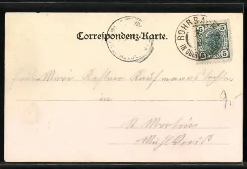 AK Rohrbach-Berg, Maria Trostberg, Ortspartie