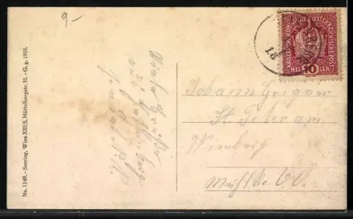 AK Helfenberg /Ob.-Oest., Ortsansicht mit Blick ins Tal