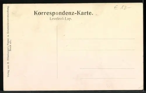 AK Bruck a. d. Leitha, Partie bei der Corps-Baracke