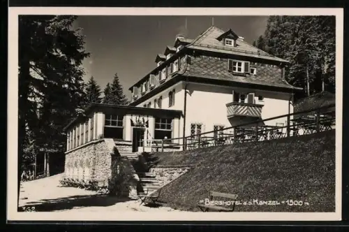 AK Annenheim am Ossiachersee, Berghotel an der Kanzel