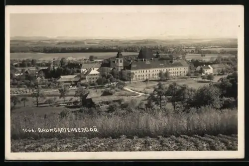 AK Baumgartenberg /O. Ö., Panorama mit Kloster
