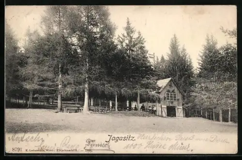 AK Muggendorf /N.-Oe., Gasthaus Jagasitz