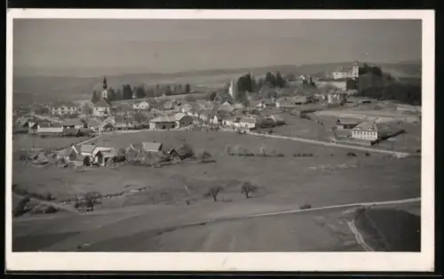 AK Bernstein /Burgenland, Teilansicht mit Kirche