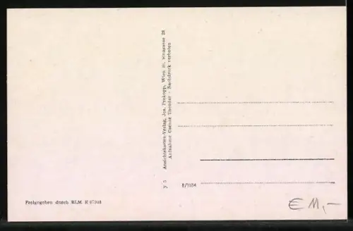 AK Unterpullendorf, Strassenpartie nahe der Kirche