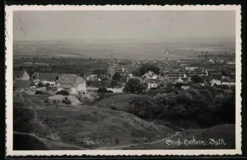 AK Gross-Höflein /Bgld., Teilansicht mit Kirche