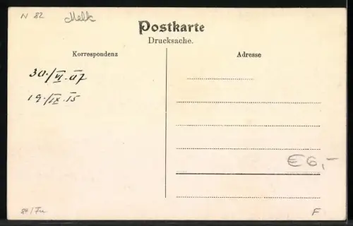 AK Emmersdorf a. d. Donau, Frauen am Donau-Ufer, Blick auf die Ortschaft