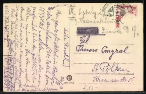 AK Bruck a. d. Leitha, Partie vom neuen Barackenlager