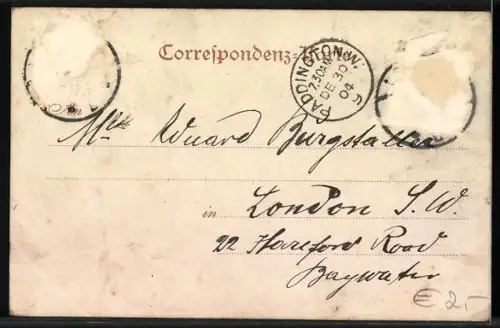 AK Linz a. Donau, Partie aus dem Volksgarten