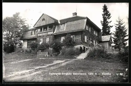 AK Anger /Stmk., Rabenwald, Gasthaus Federweiss-Bergbau
